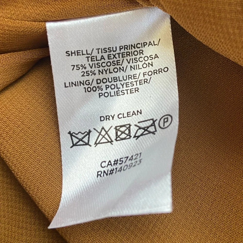 LOFT Brown Velvet Sleeveless Blouse - Picture 10 of 10